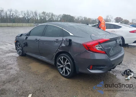2021 Honda Civic Sport from USA, damaged, VIN 2HGFC2F81MH554824